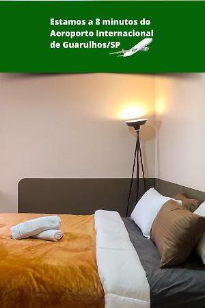 Quarto Em Apartamento Proximo Ao Aeroporto De Guarulhos Gru Exterior foto