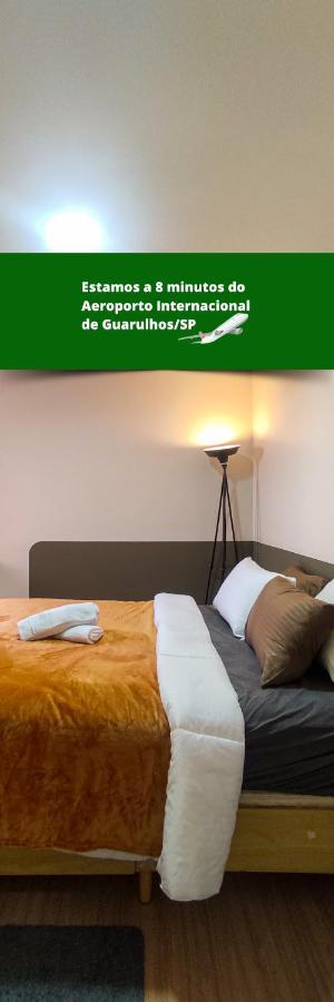 Quarto Em Apartamento Proximo Ao Aeroporto De Guarulhos Gru Exterior foto